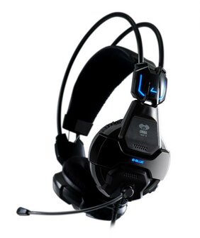 E-Blue Cobra 707 &quot;Shocking&quot; PC Gaming  Headset - Zwart