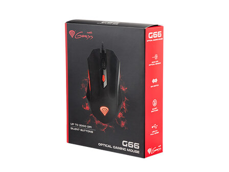 Genesis PC Gaming Muis G66