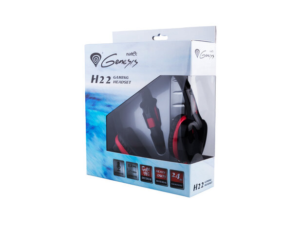Genesis PC gaming headset H22